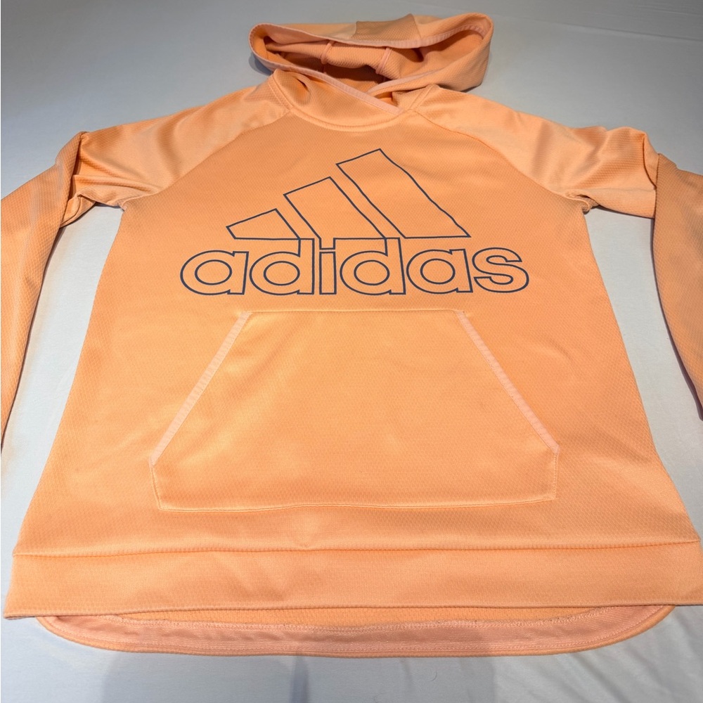 Adidas Peach Hoodie with Logo